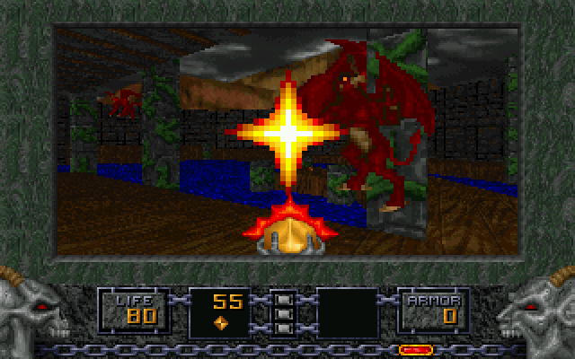 Heretic [Falcon030] [TT030] atari screenshot